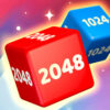 chain cube 2048 3d merge game