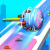 cotton candy roll 3d