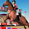 horse jumping show 3d